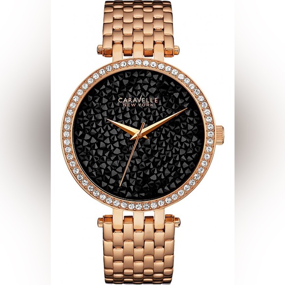 Caravelle New York Ladies Glitz Watch - Picture 2 of 2